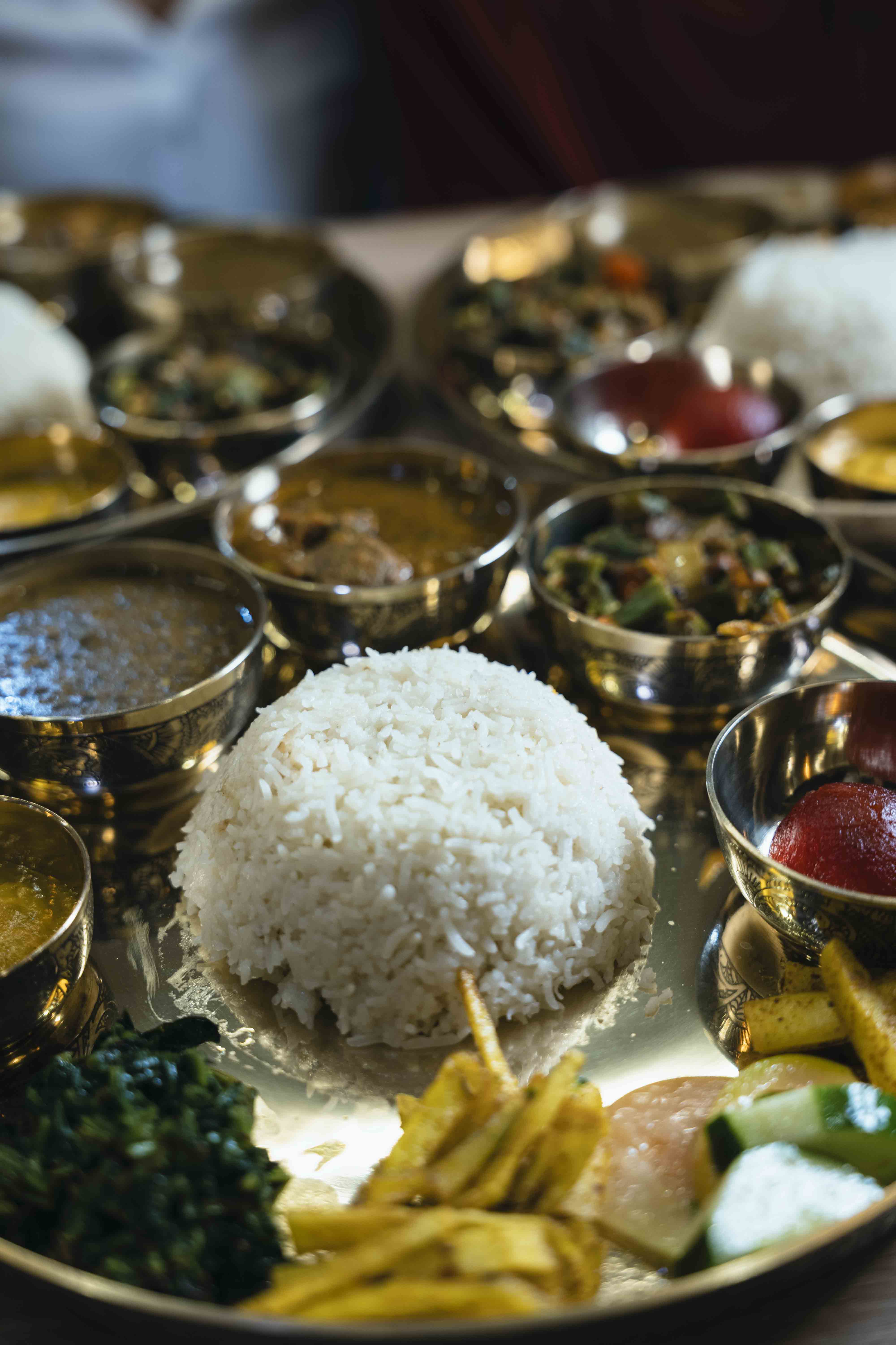 Authentic Indian Restaurant Interior - The Mantraa Barcelona